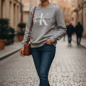 Calvin Klein Jeans Logo Crewneck